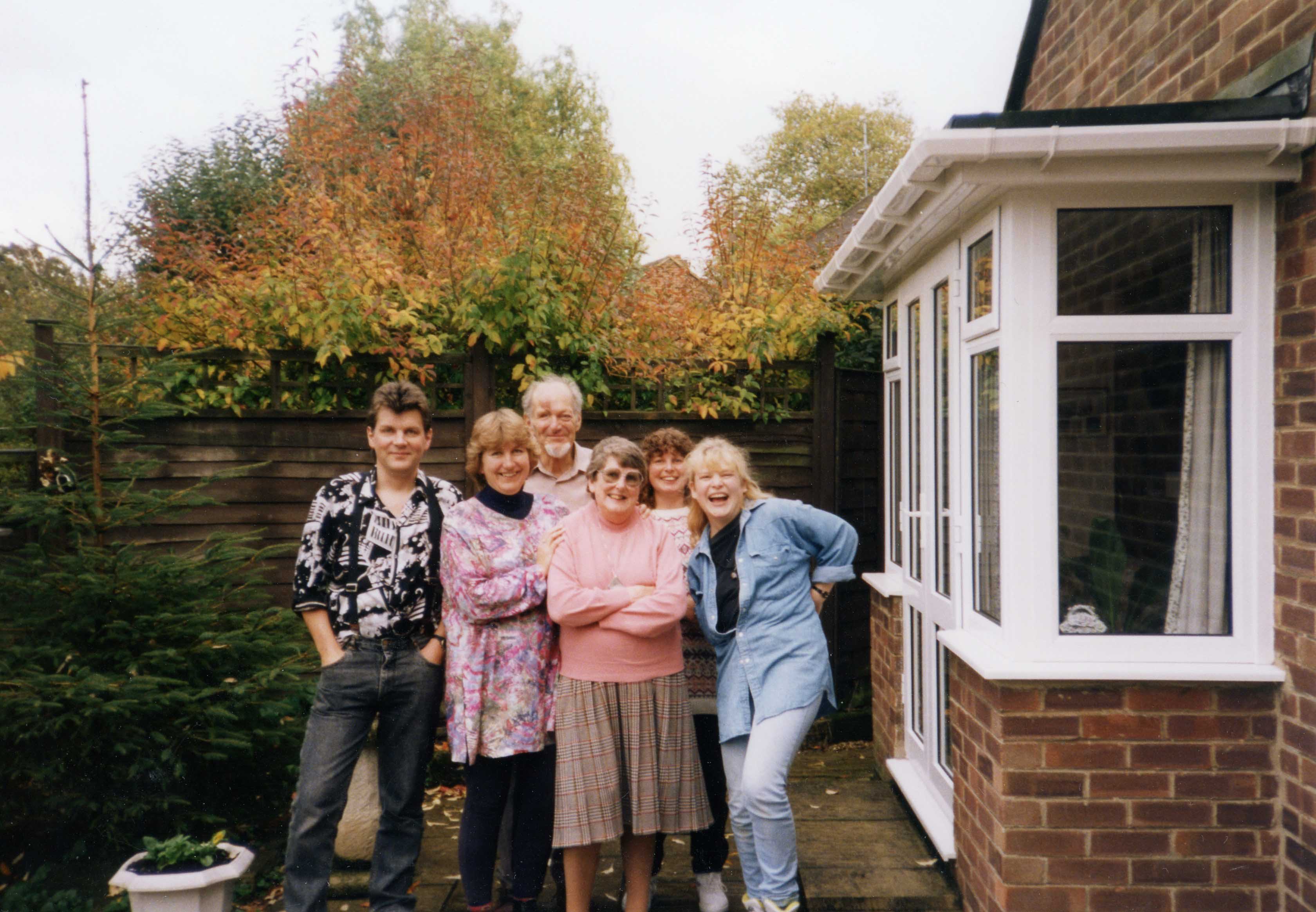 Stephen, Patricia, Leslie, Marion, Margaret & Cathy Spurgeon, 1995