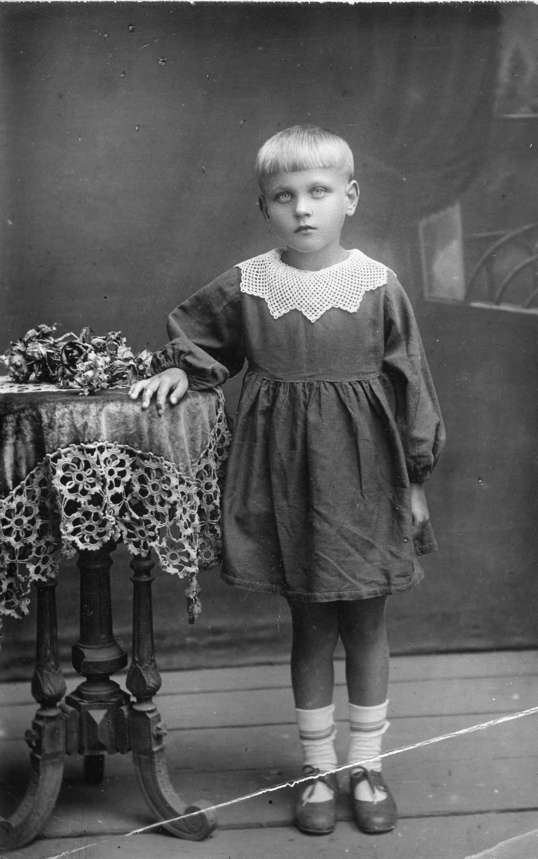 Genrietta Viktorovna Makarikhina, age 9 years