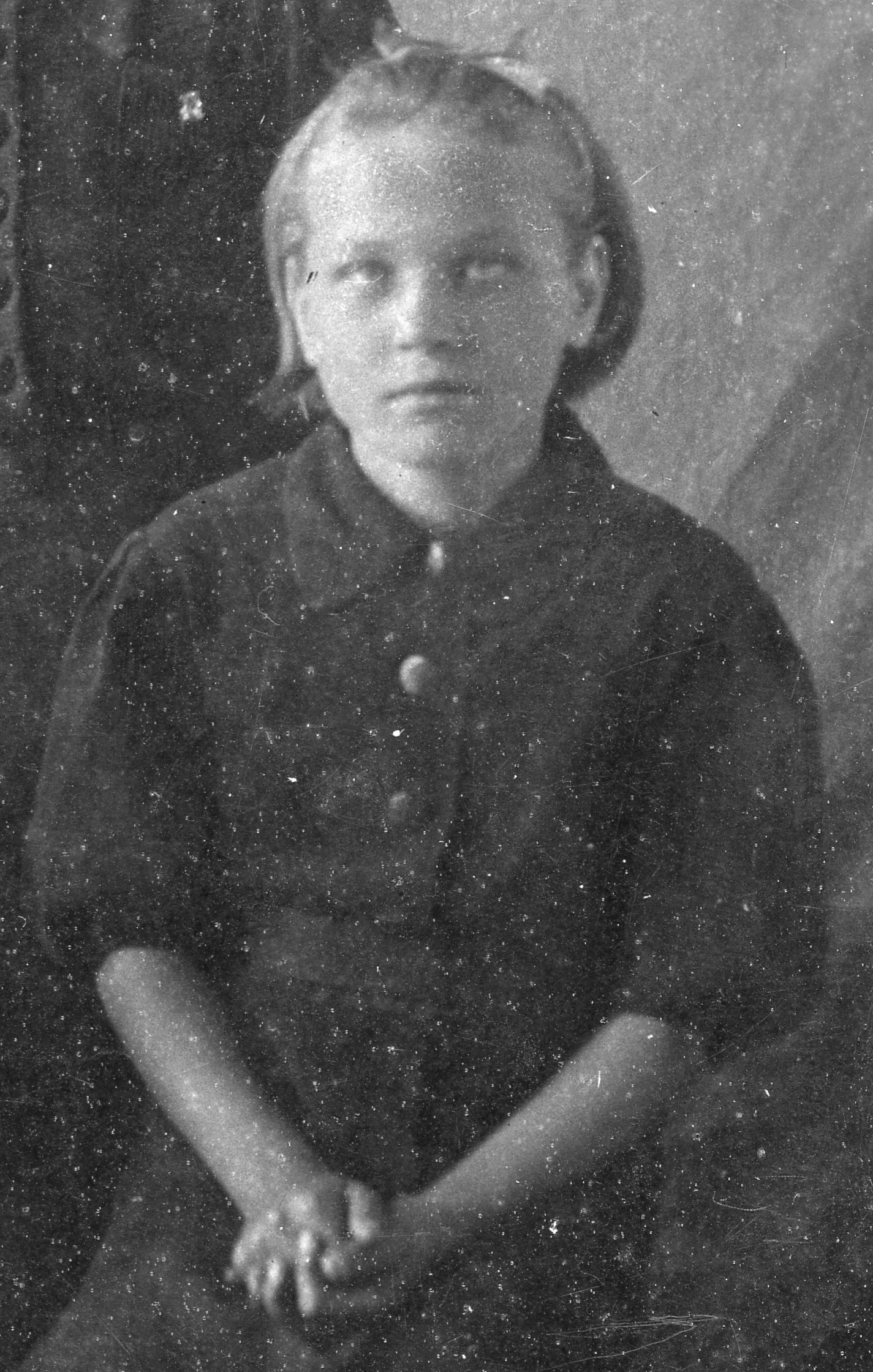 Genrietta Viktorovna Makarikhina, age ~11 years