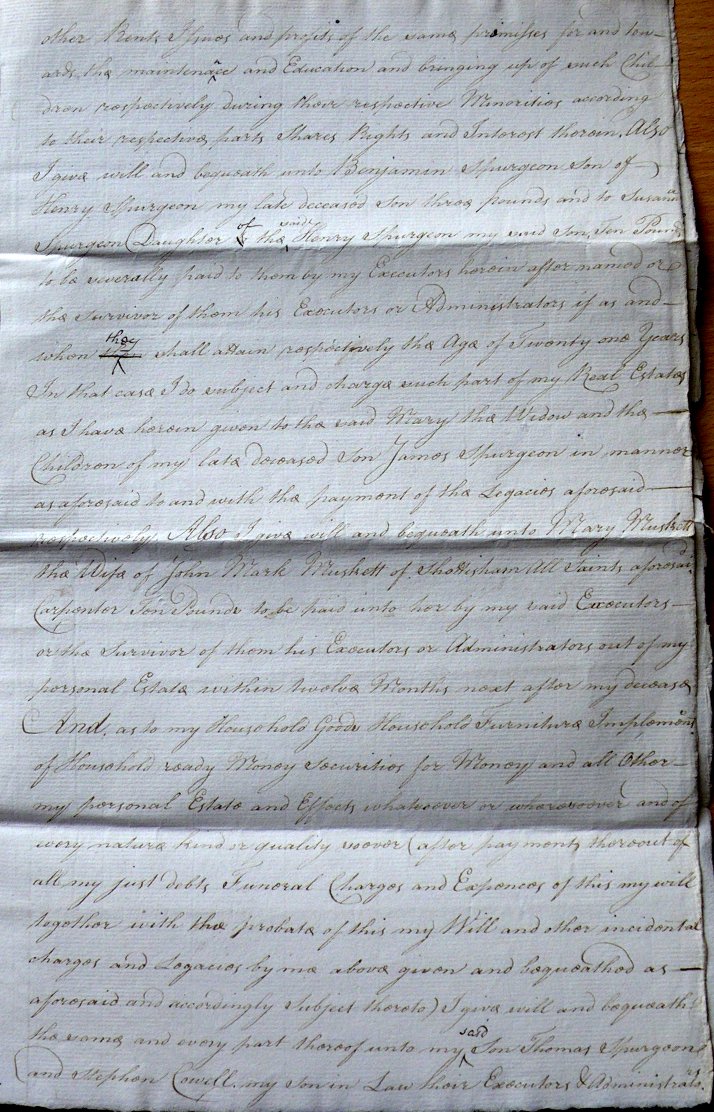 John's will (page 3)