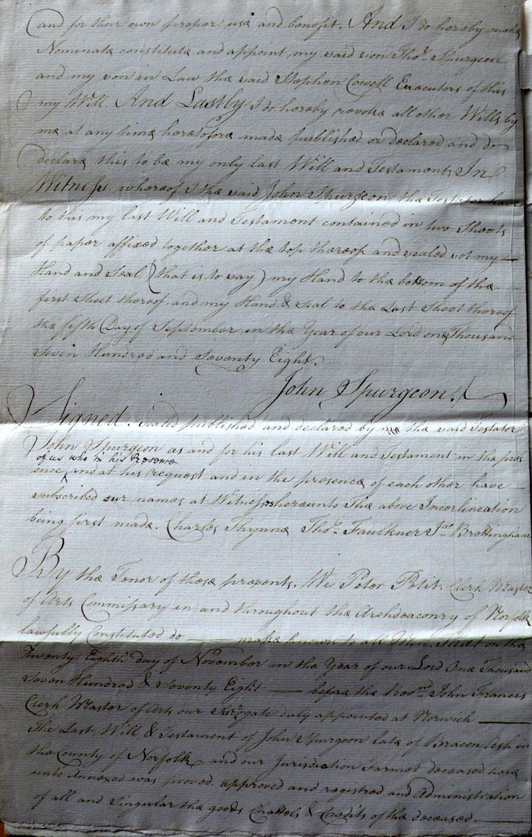 John's will (page 4)