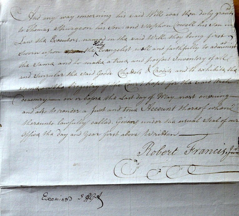 John's will (page 5)