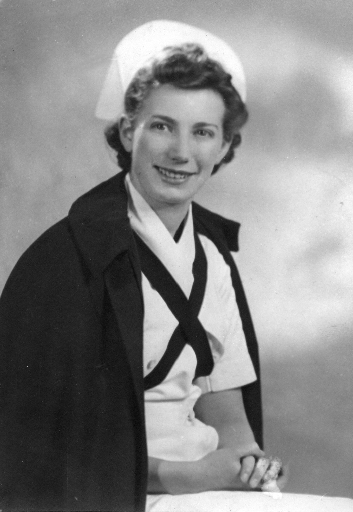 Red Cross nurse Joan Spurgeon