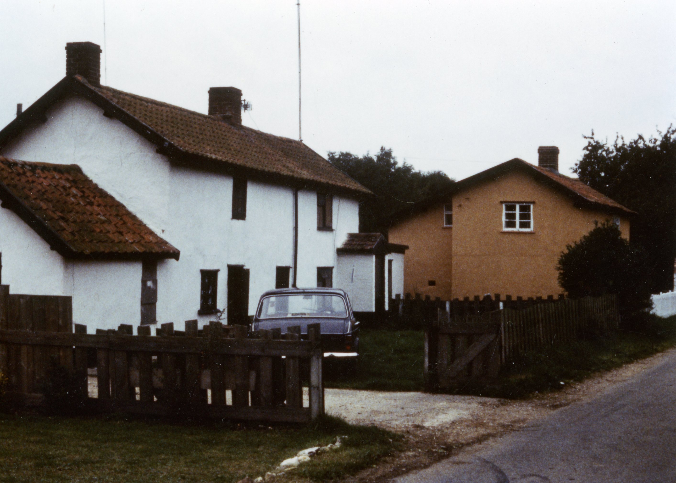 Robert & Harriet Spurgeon's cottage, Against Common & Anchor Lane, Little Ellingham
