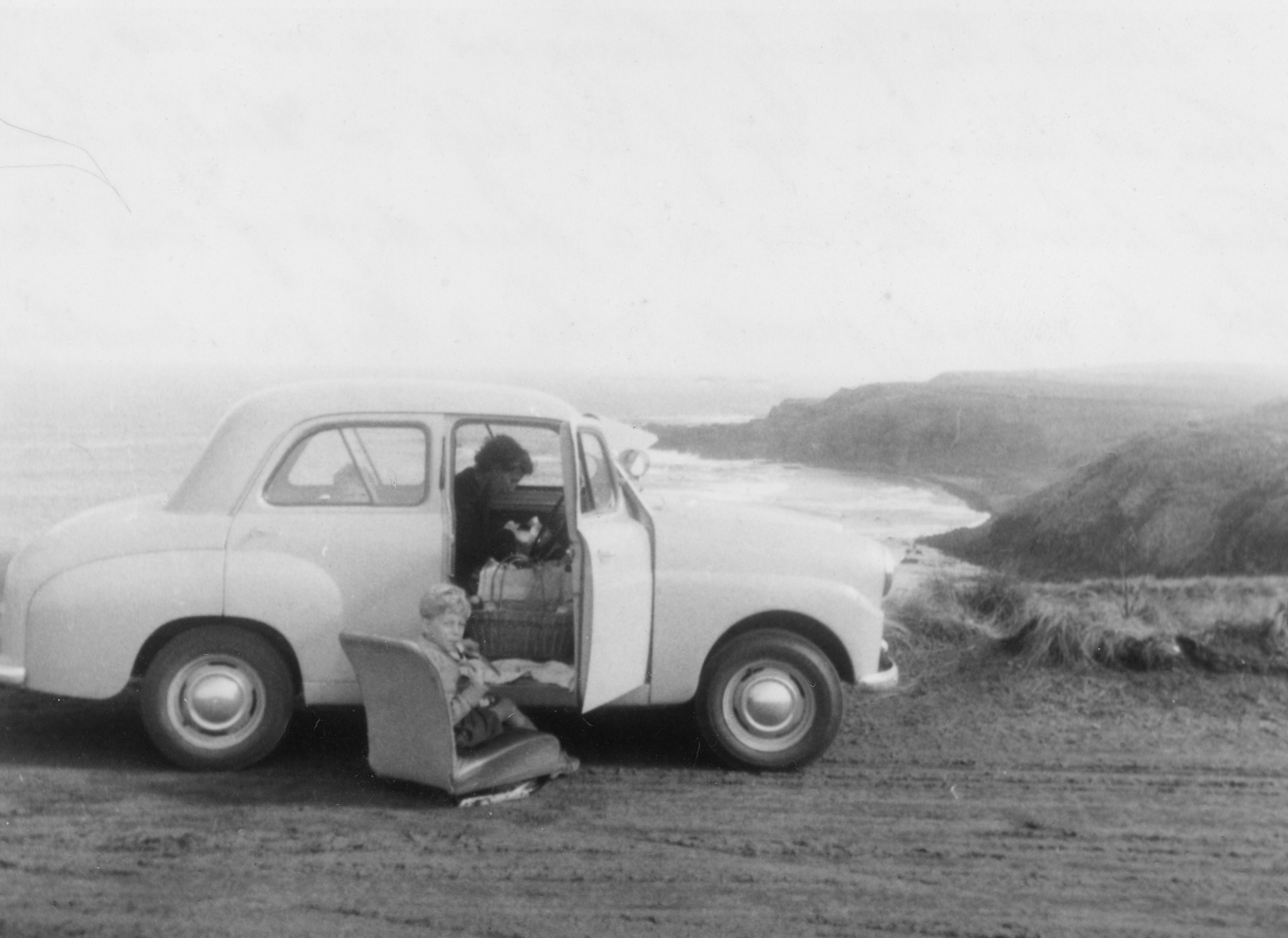 Picnic on top of the cliffs at Phillip Island