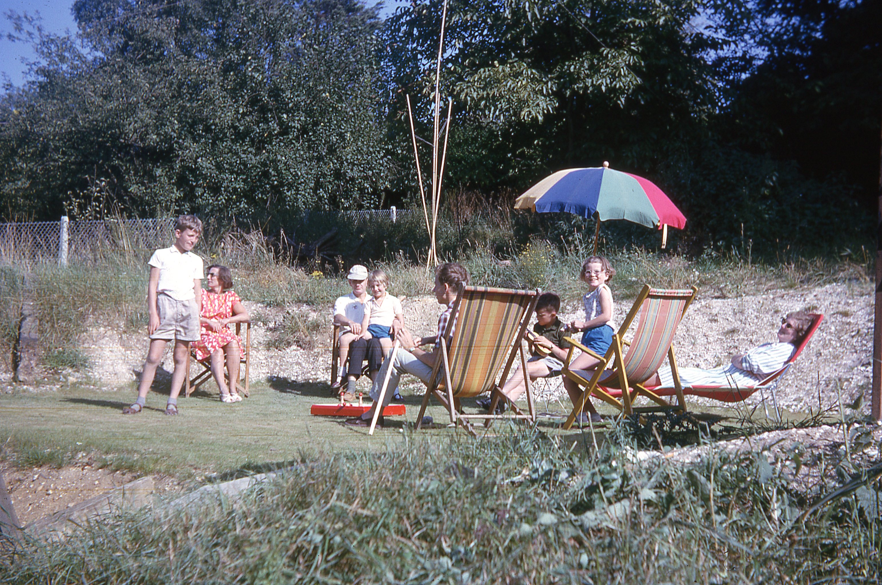 Spurgeon & Lee families, summer 1964