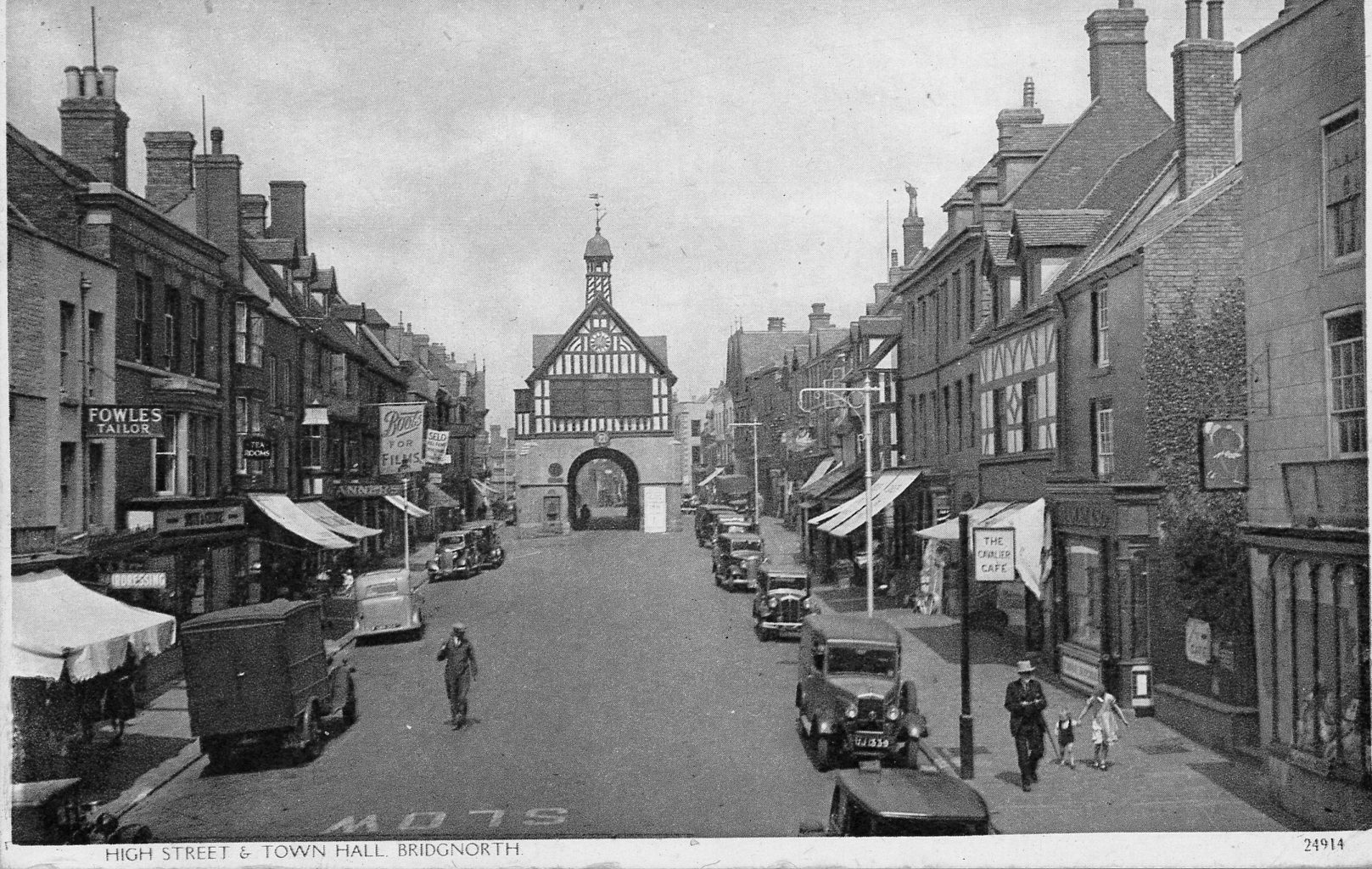 High Street & Town Hall, Bridgnorth (#24914)
