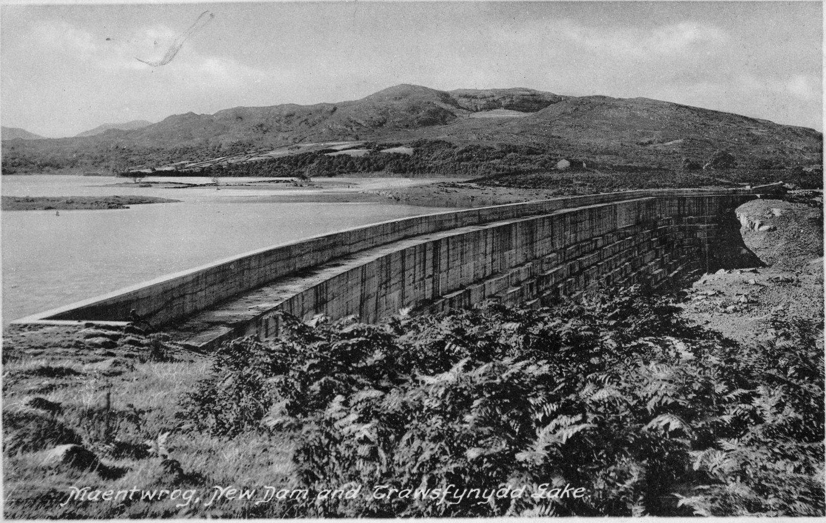 Maentwrog, New Dam and Trawsfynydd Lake
