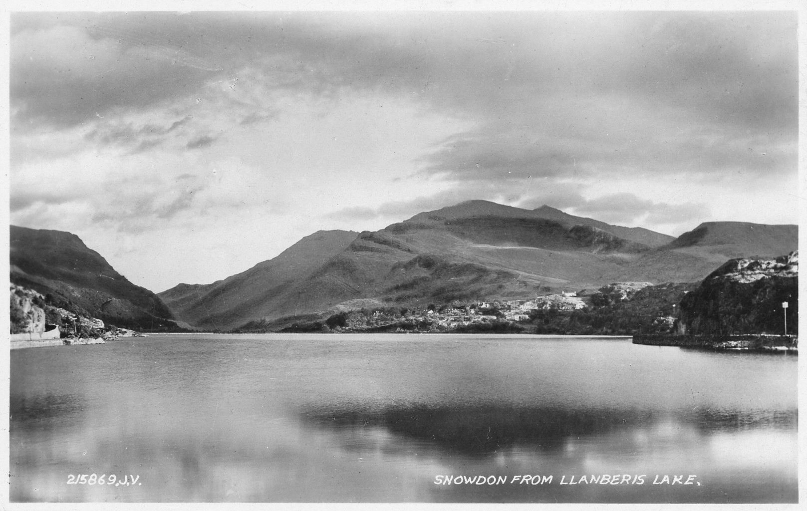 Snowdon from Llanberis Lake (#215869.J.V.)
