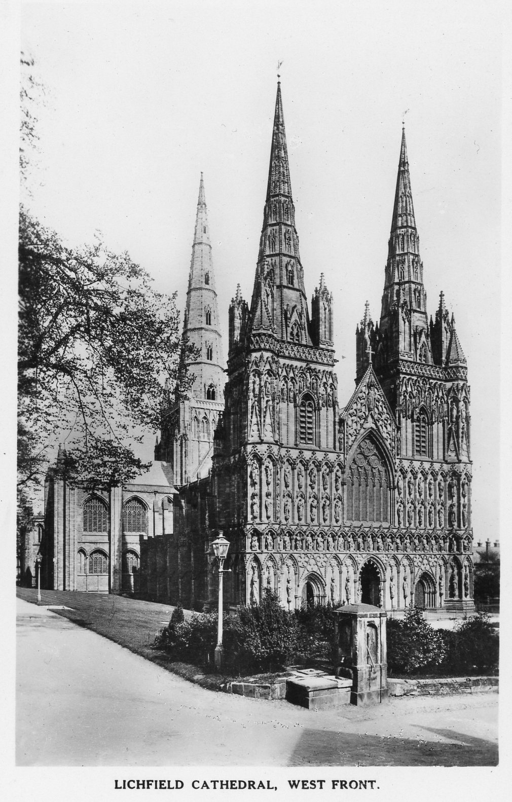 Lichfield Cathedral, West Front