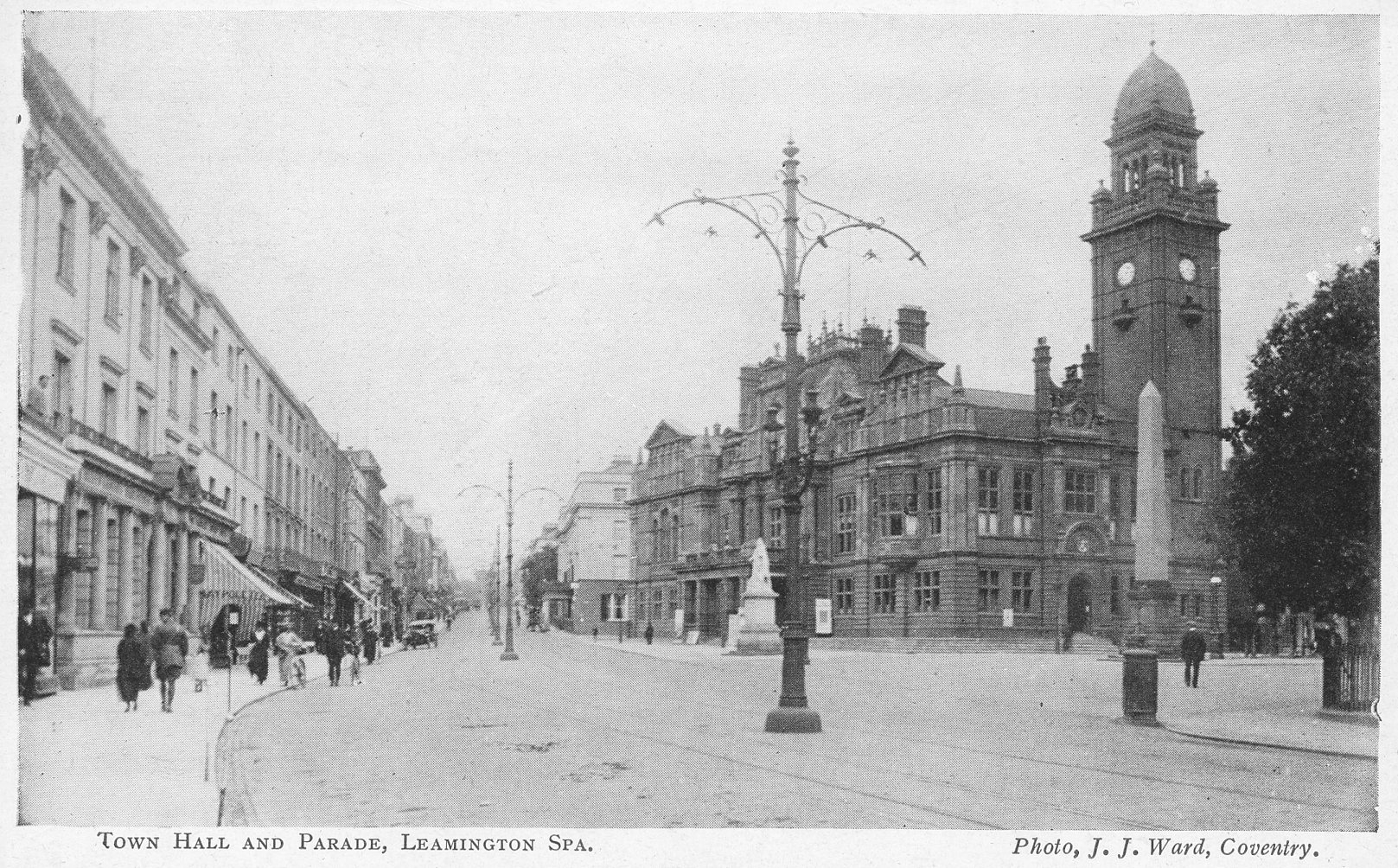Town Hall and Parade, Leamington Spa (J.J.Ward, Coventry)