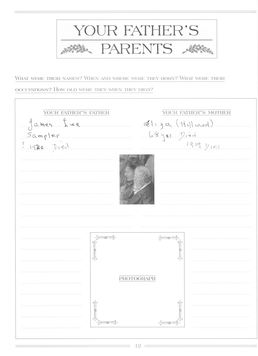 Your Father's Parents