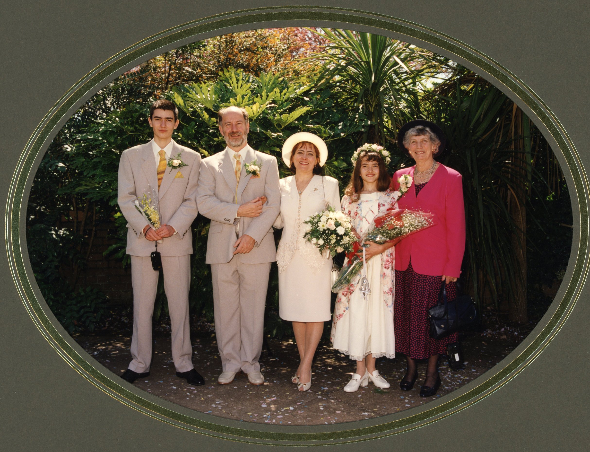 Viktor, Paul, Irina, Larisa, & Paul's mother