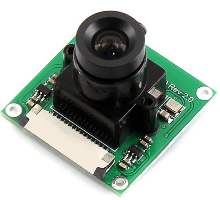 Camera Board for Raspberry Pi - Adjustable-Focus Lens (5MP)