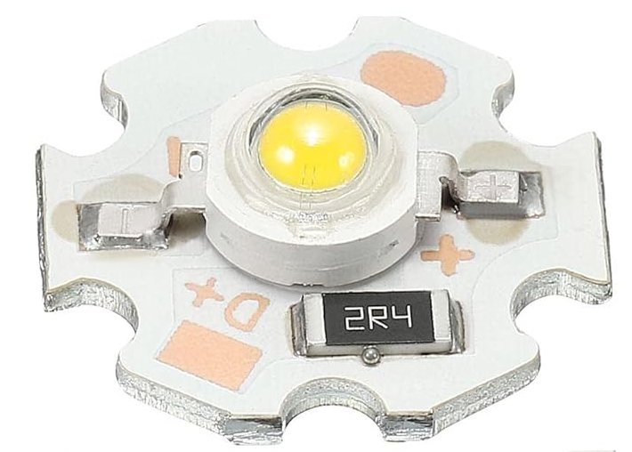 COB LED Light Chip Bead 3W 280lm 3000-3200K