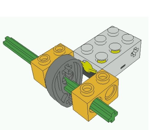 LEGO touch sensor used as a angle (rotation) sensor