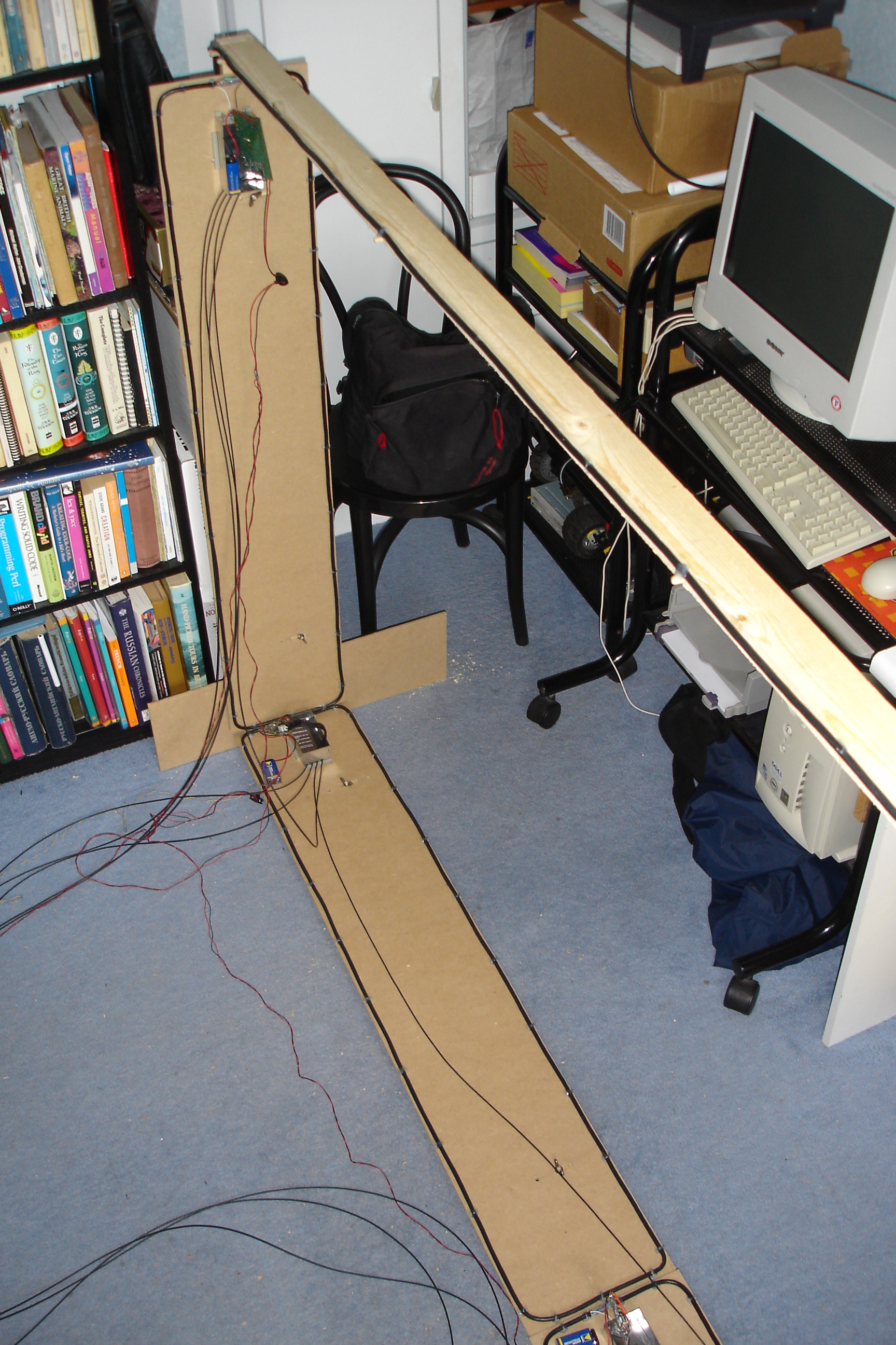 Dasiy chained receiver boards & antenna coils