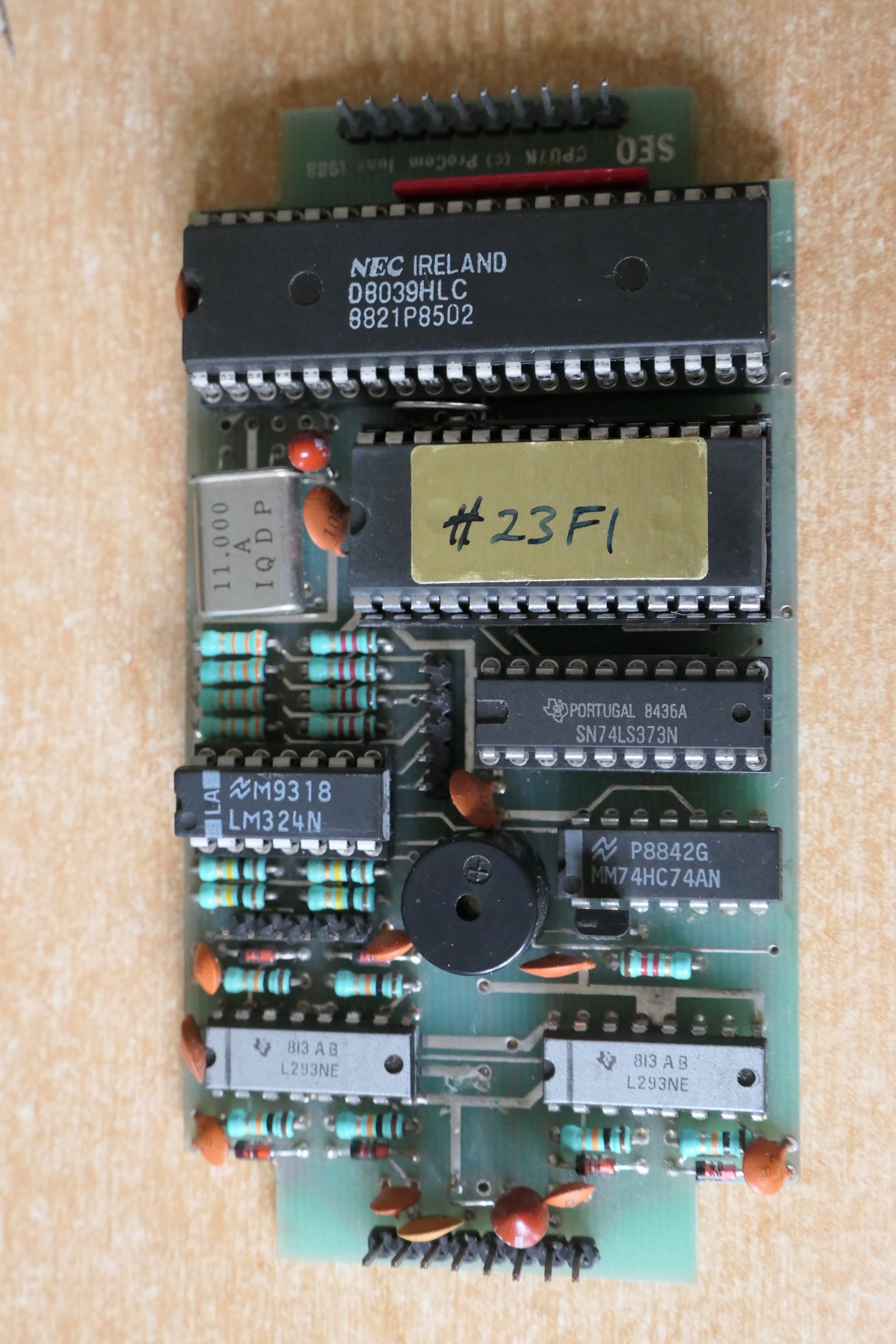 SEQ main PCB