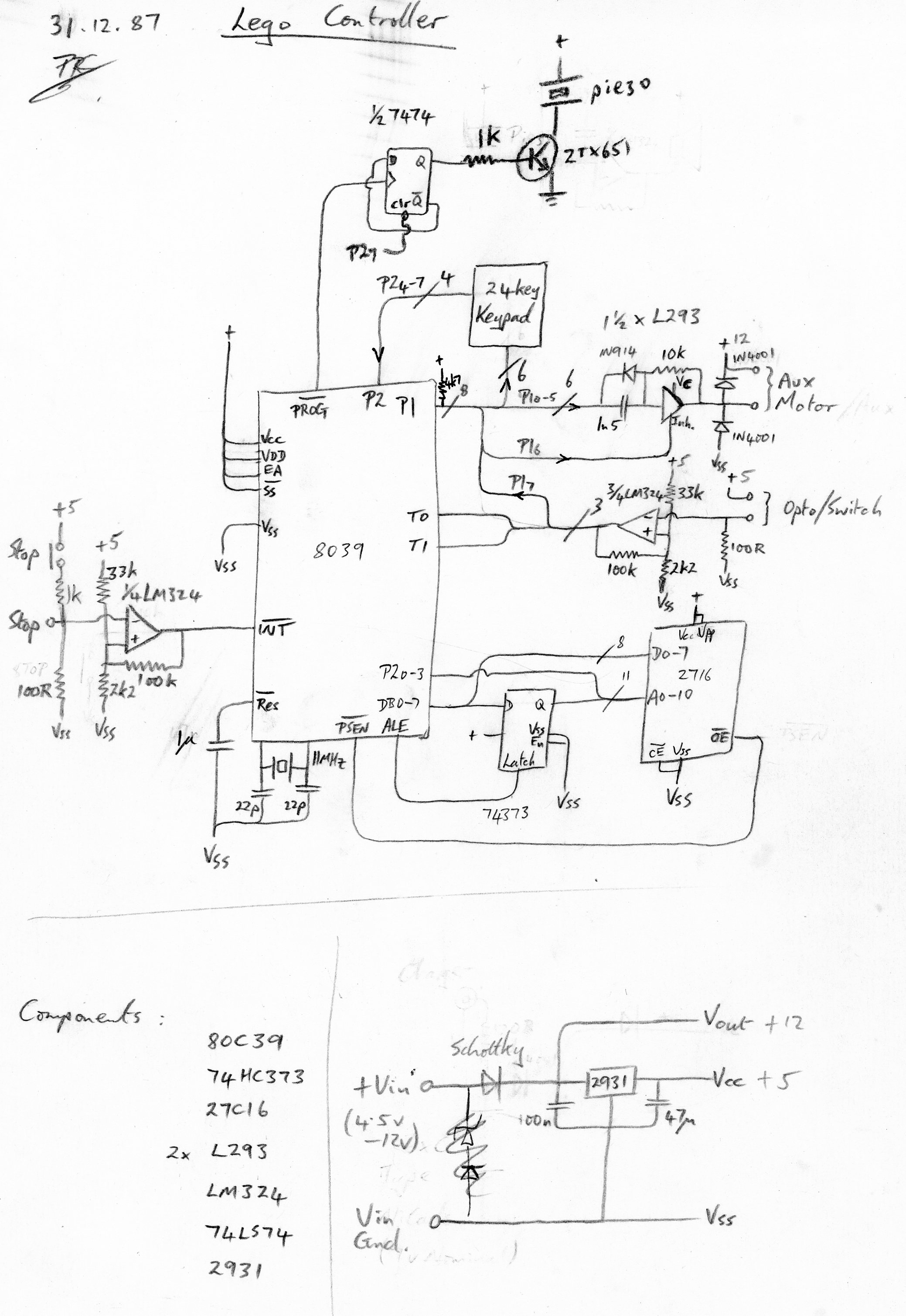 SEQ circuit diagram