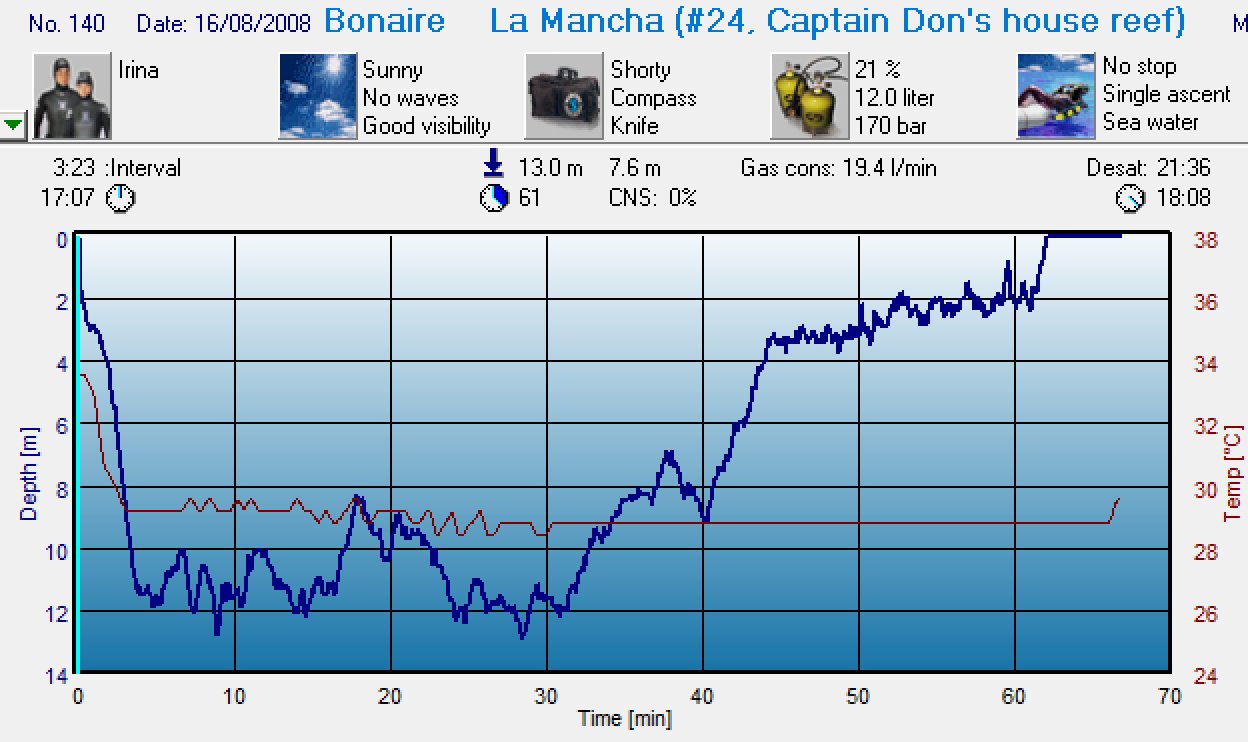 Dive 140 profile