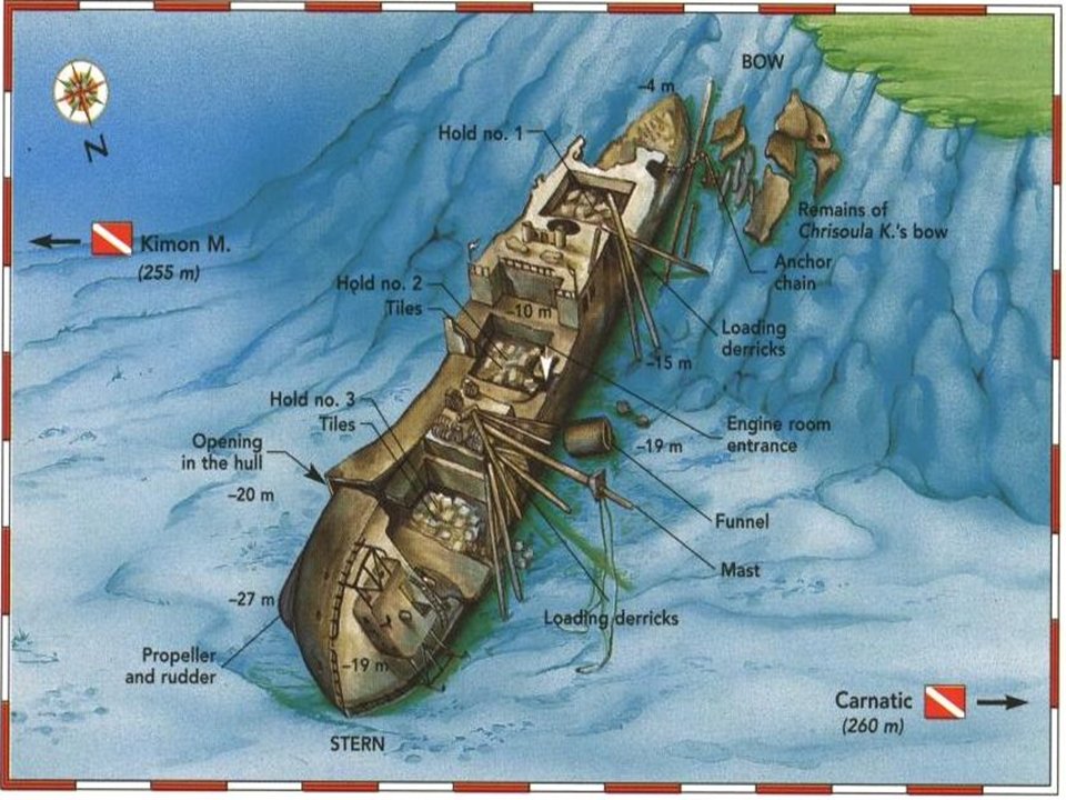 Chrisoula K dive plan Chrisoula K dive plan