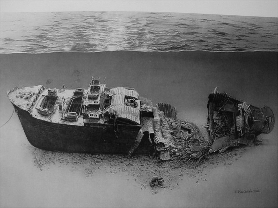 Thistlegorm underwater Thistlegorm underwater