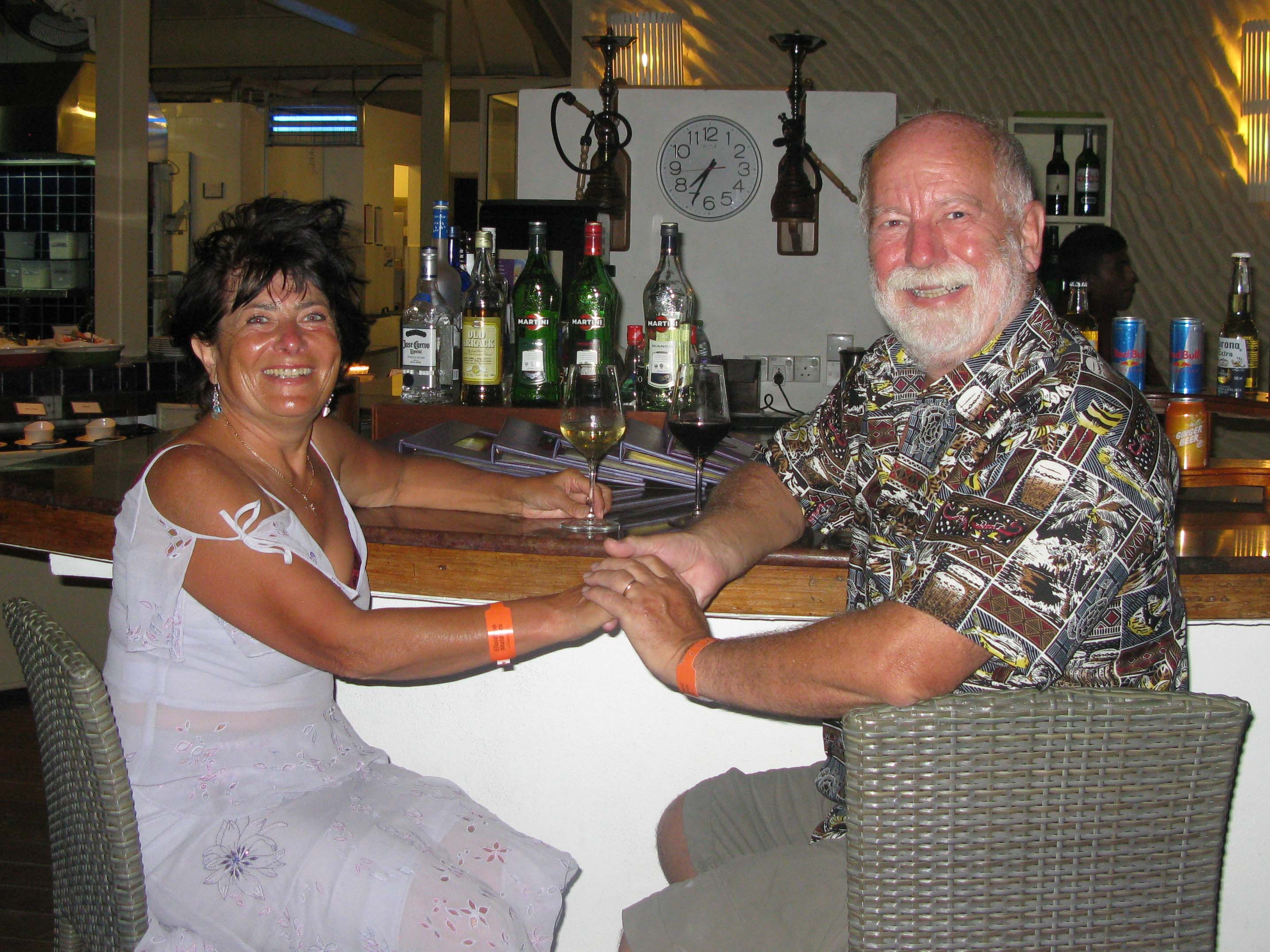 Irina & Paul at the bar