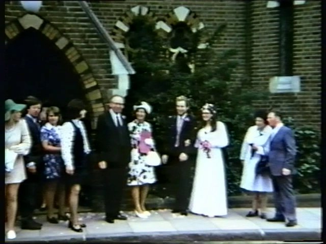 Paul & Christine's Wedding (23 July 1972)